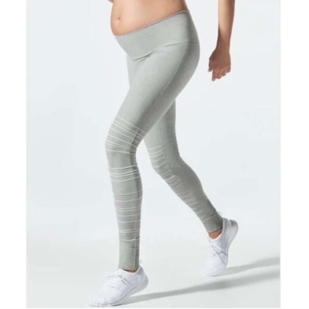 Blanqi maternity/ postpartum leggibs in dove gray size small